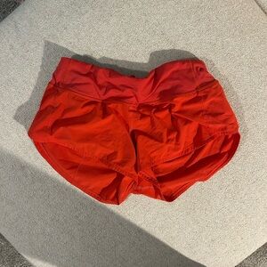 Lululemon speed up shorts size 4